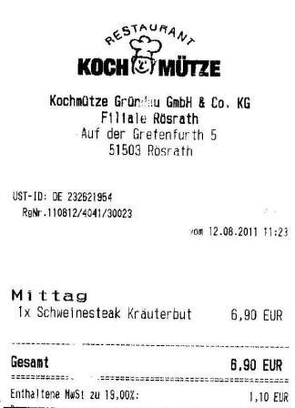 kvbt Hffner Kochmtze Restaurant